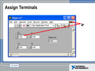Assign Terminals
 