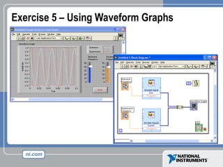Exercise 5 – Using Waveform Graphs
 