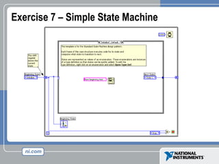 Exercise 7 – Simple State Machine
 
