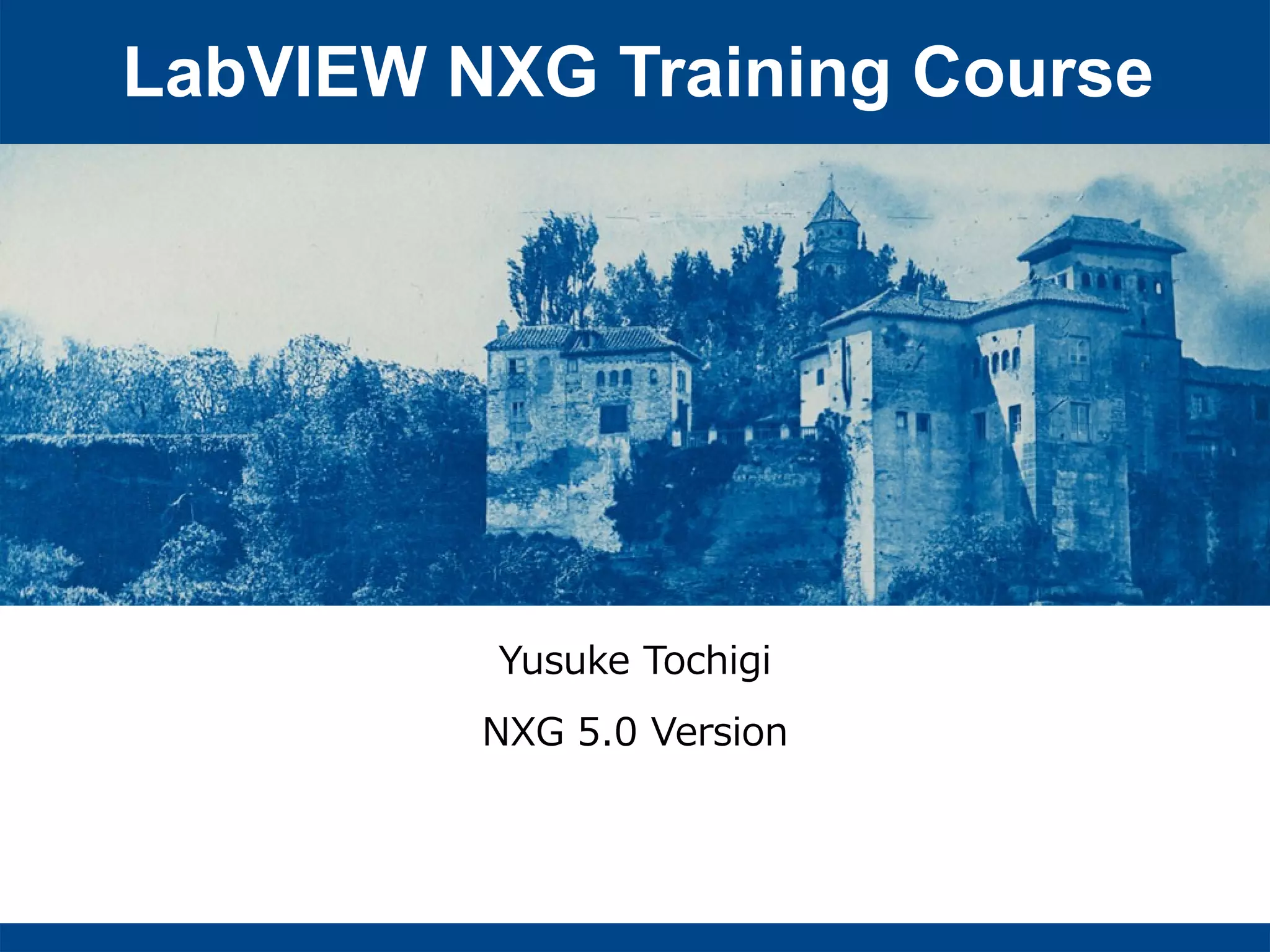 Intro - LabVIEW NXG Training Course | PPT