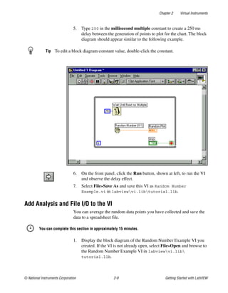 Lab view tutorial | PDF