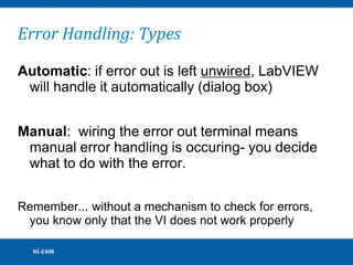 LabView Workshop | PPTX