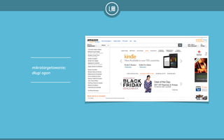 mikrotargetowanie;
długi ogon
 