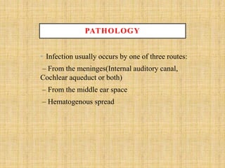Labyrinthitis