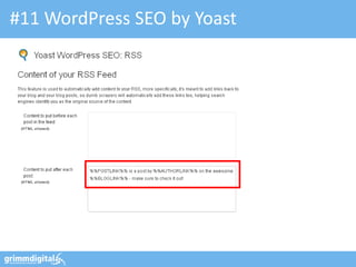 #11 WordPress SEO by Yoast
 