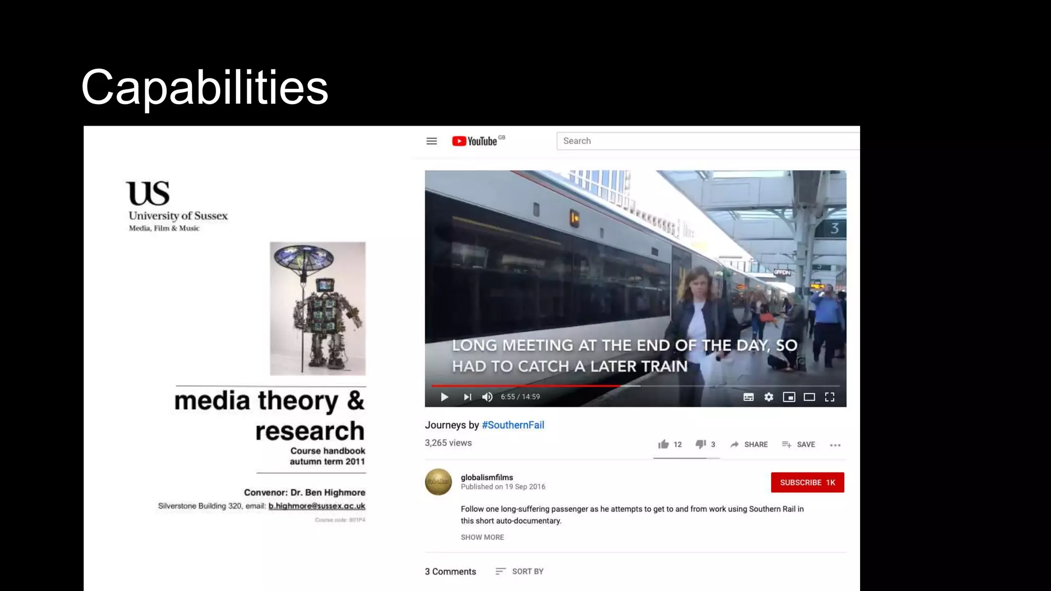 Capabilities
 