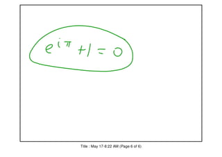 Title : May 17-8:22 AM (Page 6 of 6)
 