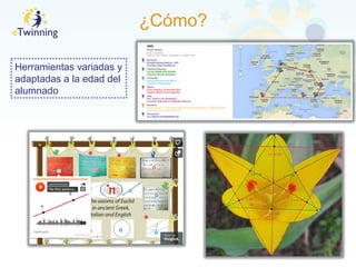 ¿Cómo?
Herramientas variadas y
adaptadas a la edad del
alumnado
 