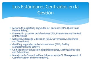 La calidad y seguridad del paciente | PPTX