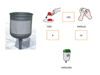 LAA
TIRO
LOS
PAPELES
PAPELERA