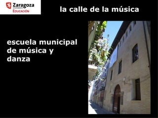 la calle de la música escuela municipal de música y danza 