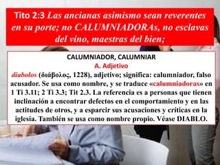 La calumnia | PPTX