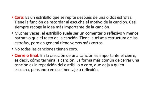 La canción