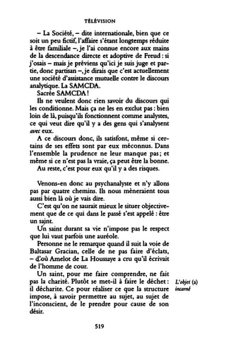 Lacan, jacques - autres ecrits
