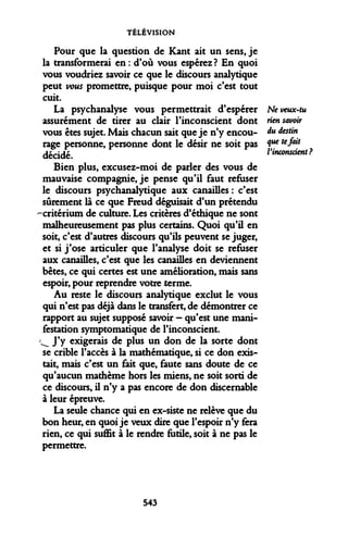 Lacan, jacques - autres ecrits