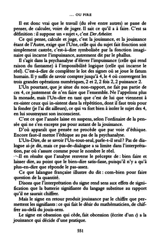 Lacan, jacques - autres ecrits