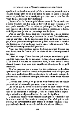 Lacan, jacques - autres ecrits