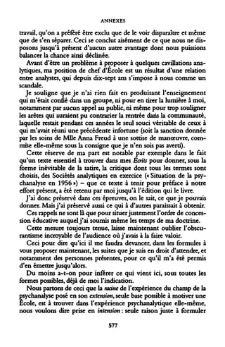 Lacan, jacques - autres ecrits
