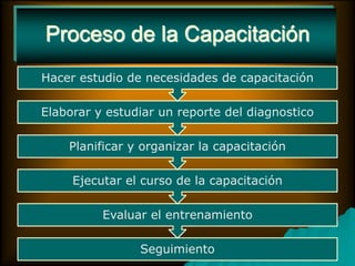 Proceso de la Capacitación
