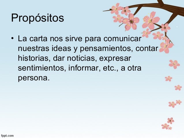 La carta como medio de comunicación