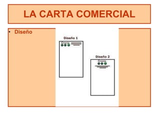LA CARTA COMERCIAL Diseño 