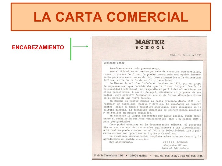 carta de referencia comercial de una empresa a otra
