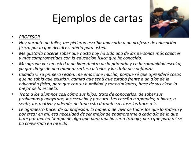 Carta con ejemplo de despedida de una profesora carta con 