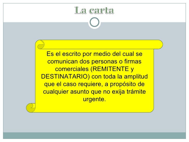 La carta, el telegrama y el currículum vitae