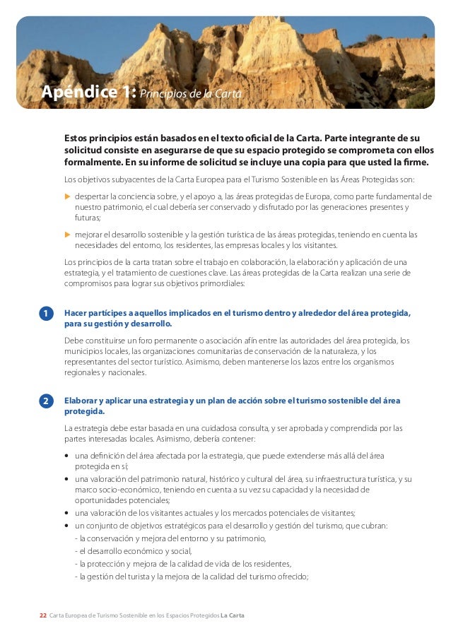 La carta europea de turismo sostenible 2