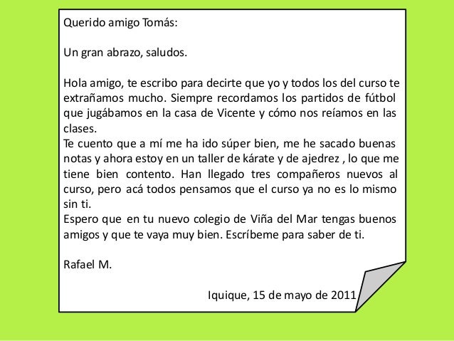 La cartas