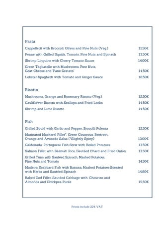 La Carte Menu Atlantic Restaurant Food Drinks Sea PDF la-carte-menu-atlantic-restaurant-food-drinks-sea-pdf