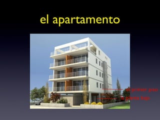 el apartamento la planta baja el primer piso 