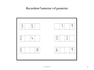 Recordem l’anterior i el posterior
16LA CASA P5
 