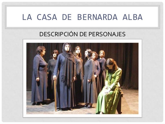 Ficha Bibliografica De La Casa De Bernarda Alba es.slideshare.net