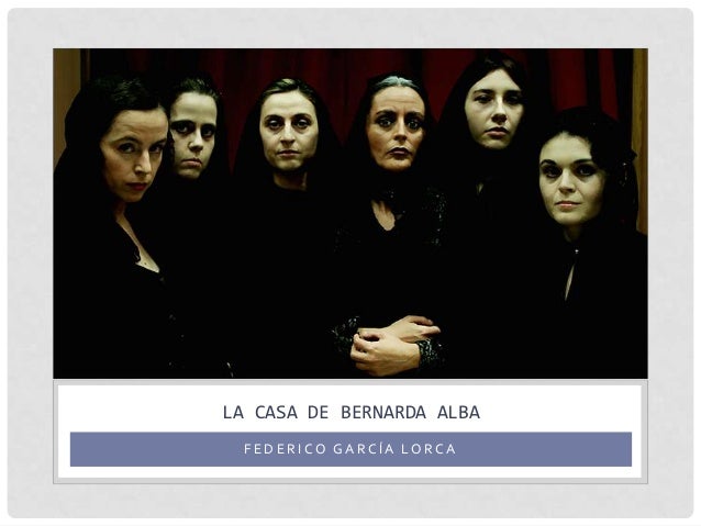 Descripción de personajes- La casa de bernarda alba
