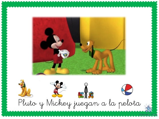 la casa de mickey mouse la pelota de pluto