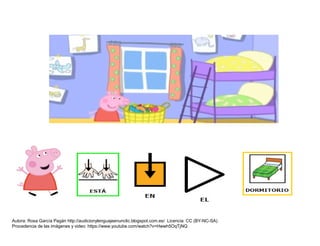 Autora: Rosa García Pagán http://audicionylenguajeenunclic.blogspot.com.es/ Licencia: CC (BY-NC-SA)
Procedencia de las imágenes y video: https://www.youtube.com/watch?v=Hwwh5OqTjNQ
 
