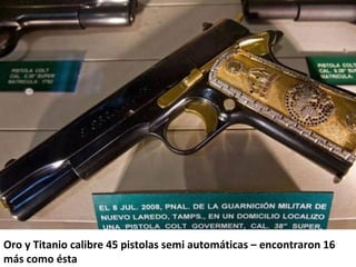 Oro y Titanio calibre 45 pistolas semi automáticas – encontraron 16
más como ésta
 