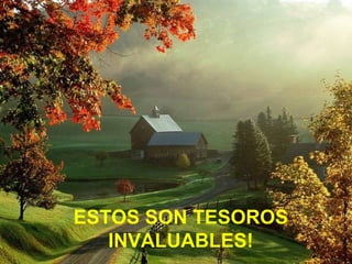 ESTOS SON TESOROS
INVALUABLES!
 