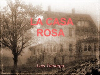 LA CASA ROSA   Luis Tamargo.   