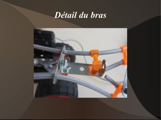 Détail du bras