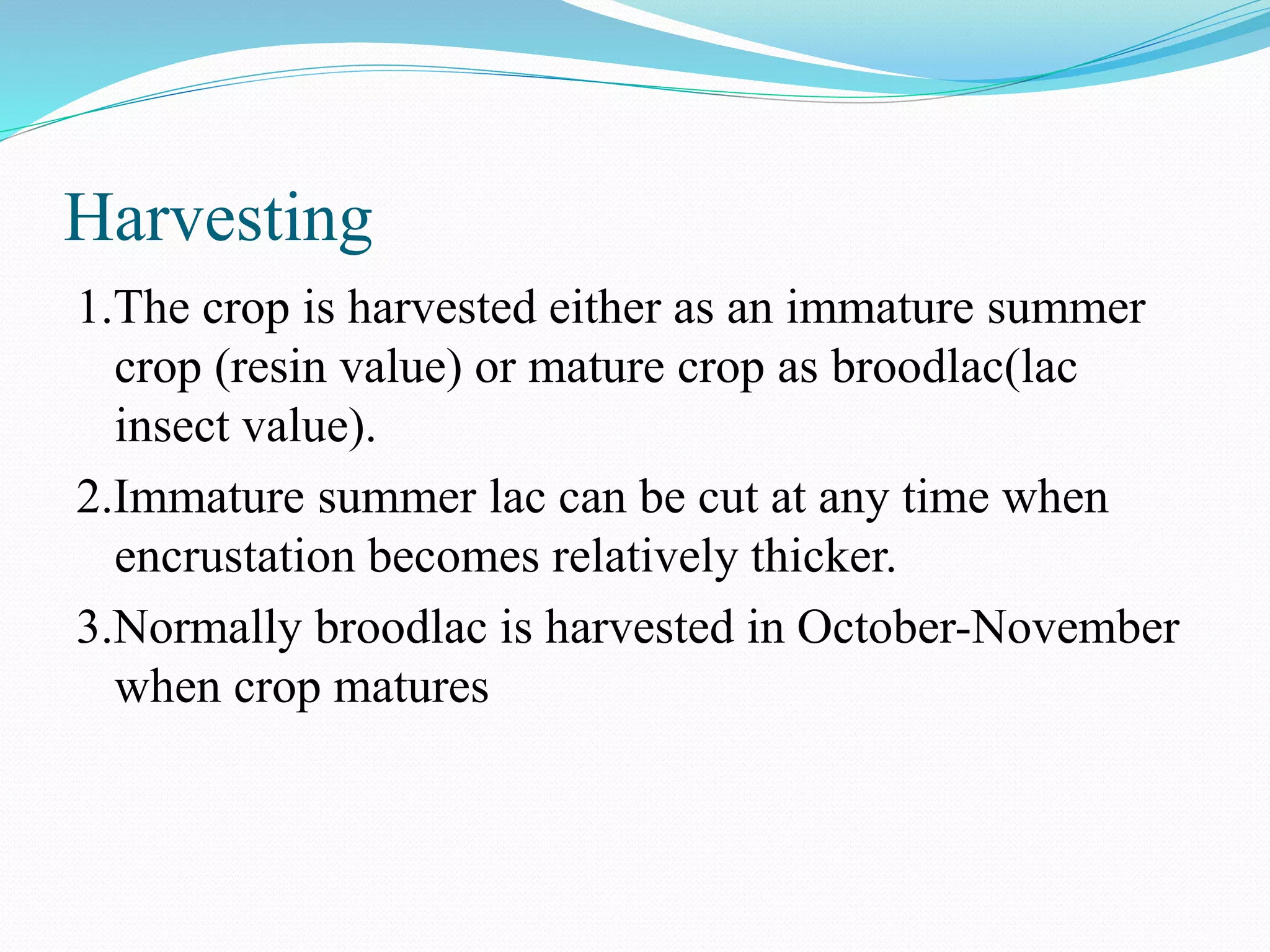 Lac cultivation | PPT