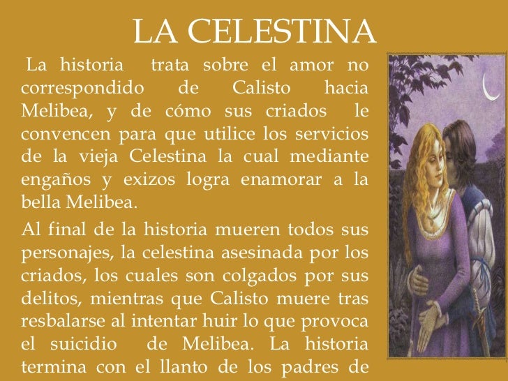 La Celestina De Que Trata La