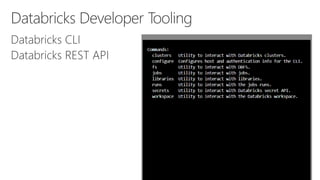 Building Advanced Analytics Pipelines with Azure Databricks | PPTX