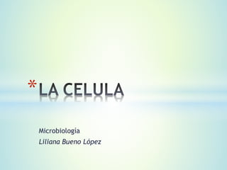 Microbiología
Liliana Bueno López
*
 