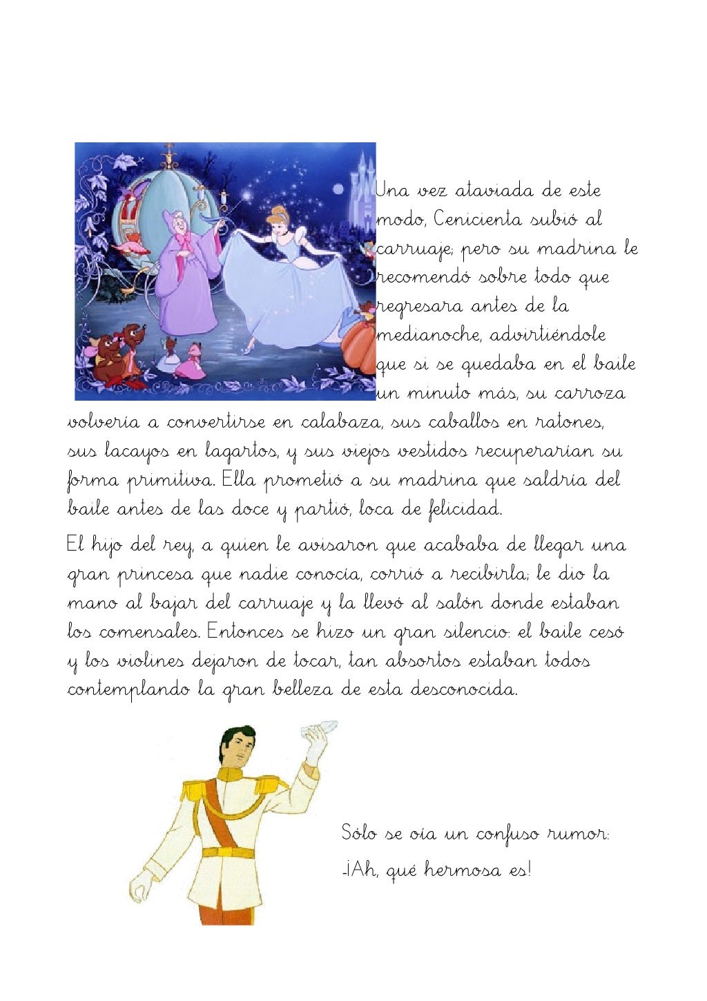 La Cenicienta Pdf (Cuento Con ImáGenes Mrc) La Cenicienta Pdf (Cuento Con ImáGenes Mrc)