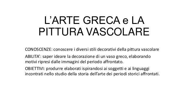 Arte greca: stile ed esponenti
