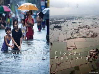 2

0

0

9

Typhoon in the
P h i l i p p i n e s

UN Photo/Evan Schneider

-

1

2

F l o o d s
i n
P a k i s t a n

UN Photo/Logan Abassi

 