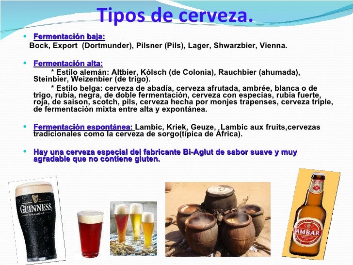 La cerveza