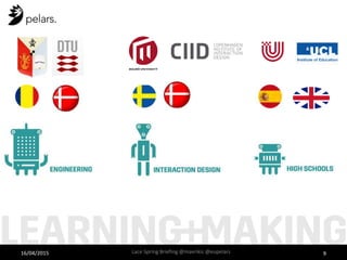 16/04/2015 Lace Spring Briefing @mavrikis @eupelars 9
 